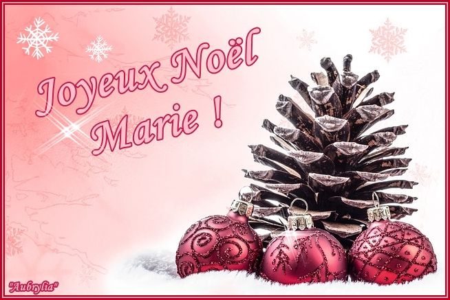 "Joyeux Noël Marie" (iciouailleurs)